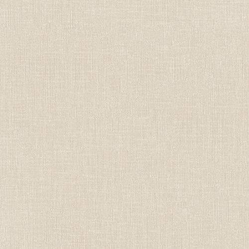Vliestapete Tapete einfarbig Tapete uni 369256 36925-6 Livingwalls Metropolitan Stories | Beige/Crème | Rolle (10,05 x 0,53 m) = 5,33 m²