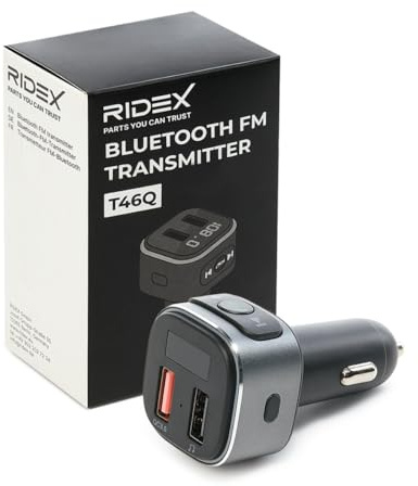 RIDEX 100169A0002 FM-Transmitter schwarz silber