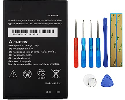 Swark Akku BAT-04900-01S Kompatibel mit Sonim XP8 XP8800