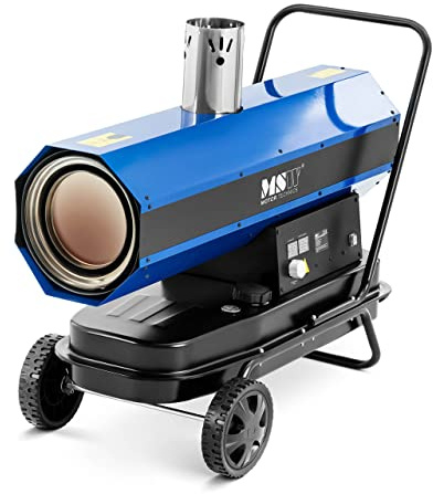 MSW MSW-GHW-POWER-30000 Diesel Cañón de calefacción 30000 W 38 L Ventilador de aceite Cañón de calefacción Diesel Calentador de aceite