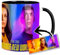 Strange New Worlds Anson Mount Rebecca Romijn Ethan Peck B Tasse Innen & Henkel Schwarz Keramikbecher Mug AAA