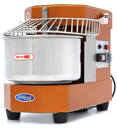 Maxima Gastro Teigmischer - 8 l - 4,5 kg Teig - Gold