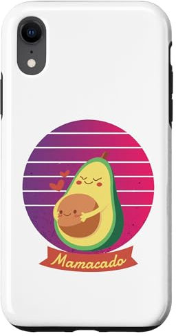 Coque pour iPhone XR Annonce de grossesse d'avocat enceinte Mamacado