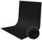 2x3m Fotohintergrund Schwarz, RISVOWO Fotobox Hintergrund Faltbare, Schwarzer Stoff Fotografie Fotowand, Foto Hintergrund für Fotostudio, Video, Modefotografie, Hochzeiten, Partys und Geburtstage