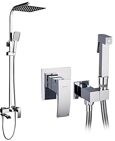 Shower System Shower Faucet Bidet Faucet Bath Tub Tap Muslim Toilet Shower Bidet Rain Shower Set Bidet Spray Shattaf Sanitary Ware Suite