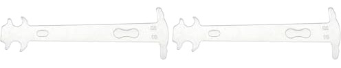 JZK Bicycle chain checker for checking chain wear, bike chain wear indicator tool, cycle chain wear gauge measuring tool for road bike, MTB, mountain bike (Pack of 2)