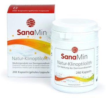 SanaMin - Zeolith Klinoptilolith - 240 Kapseln