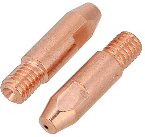 20 Stücke Kupfer Kontaktspitze 1,2mm Schweißdüsen M6 für 24KD MIG/MAG Schweißbrenner