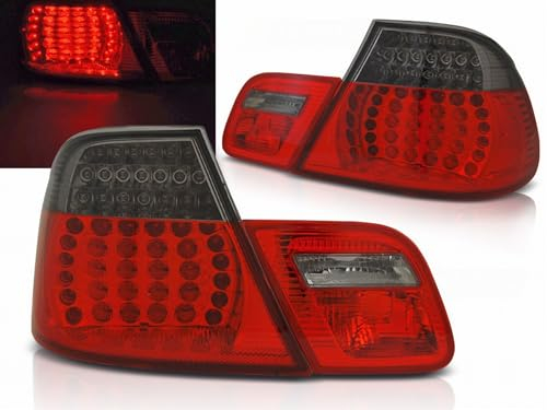 LED Rückleuchten in rot matt für BMW E46 04.2003-2006 COUPE