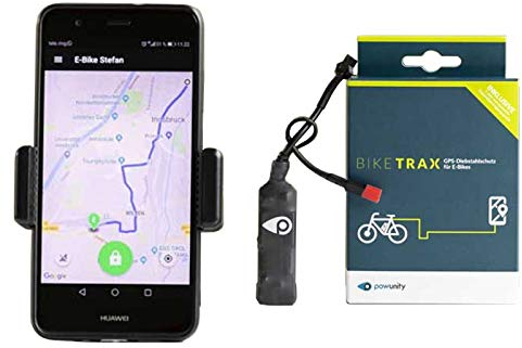 GPS-Tracker für E-Bikes — Shimano kompatibel, lückenlose GPS-Übertragung in Europa — Diebstahlschutz, Echtzeit-Tracking mit Handy-App — inkl. SIM & Zusatzakku