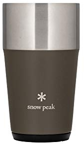 Snow Peak Bicchiere da birra sottovuoto da 16 once verde oliva