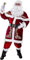 KKPW 7pcs Costume de père noël Ensemble de noël Grande Taille Costume de père noël en Velours de Luxe pour Hommes Adultes Adolescent,Multicolore,XL