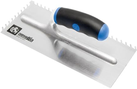 AUSONIA - 42347 TRUELLE DE POSE KERLITE ET RÉCHAUFFEMENT AU SOL LAME 28X12 DENT INCLINÉE 8 MM