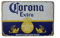 Corona Extra blau blechschild - metallschild - metall poster - retro schilder - blech - wanddekoration - vintage schild - metal sign - dekoschild - mancave - männerhöhle