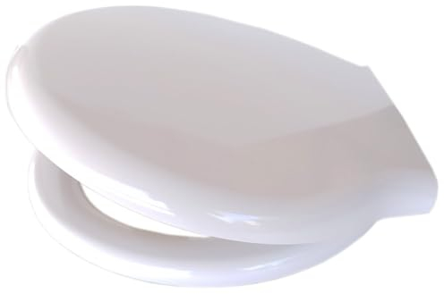 DMC - Coprivaso Compatibile per Sanitari Globo Paestum in termoindurente Cometa, Colore: Bianco