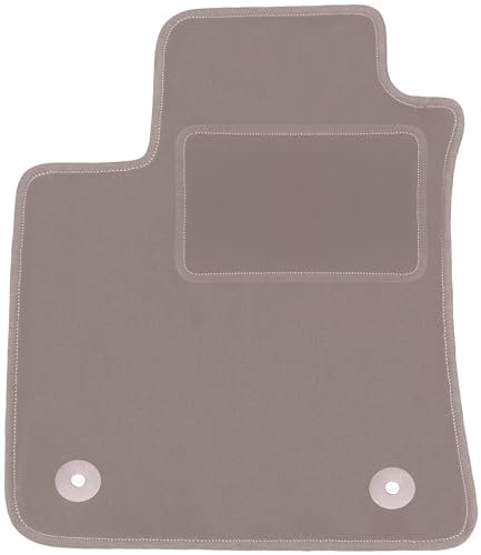 Wielganizator Automatte – Passend für Renault Megane IV Grand-Coupe, Liftback, Kombi, Grandtour, Coupé, GT 2015- – Velours – Autozubehör - Praktische Fußmatte Auto – 1-teilig - beige