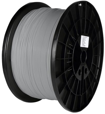 MJINA 3D-Drucker-Filament 3 kg Filament mit einem Durchmesser von 1,75 mm und Einer Toleranz von ±0,03 for 3D-Drucker(Gray PLA Plus)
