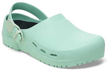 Birkenstock Birki Air 2.0 Unisex antistatischer Arbeitsschuh, PU-Clog mit Lüftungslöchern