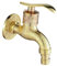 Antique Rosace decorative Robinet Exterieur Robinet Fontaine Robinet D'eau Froide Robinet de Colonne de cour Extérieure,Gold