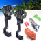 DSYOGX Baumkletterbaumspikes, Forst Steigeisen Baumklettern Baumsteigeisen Kletterausrüstung Set Baumklettern Ausrüstung Kletter 1 Paar Werkzeuge zum Klettern auf Bäume