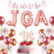 41 Pcs JGA Deko Frauen, JGA Luftballons Rosegold Bride to Be Banner Junggesellenabschied Deko Frauen 35 Roségold Konfetti Ballons 1 JGA Tortendeko