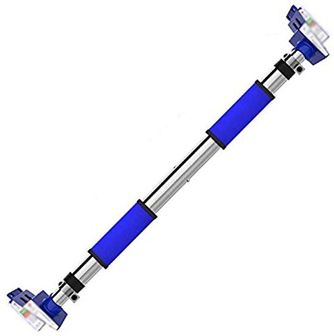 PUFAHAU Door Sports Stainless Steel Composite Pipe Horizontal Bar Pull-up Fitness Equipment Hanging Rod Door Width 64-140cm (63)