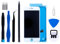 for iPhone 7 Screen Replacement Kit, 4.7 inch LCD Display, 3D Touch Digitizer Assembly, Repair Tools & Frame Adhesive, Model A1660/A1778/A1779/A1780/A1853/A1866 (White)