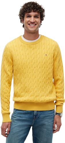 Tommy Hilfiger Classic Cotton Cable Crew Neck