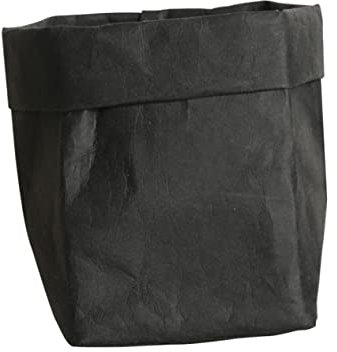 POPETPOP Waschbarer Kraftpapierbehälter Dekorative Wiederverwendbare Papiertüte für Blumentöpfe und Aufbewahrung Robust für Vielseitige Nutzung