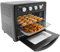 Forno multifunzione da tavolo elettrico con tostapane e friggitrice ad aria calda per pizza pollo e patatine fritte