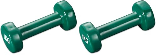 Trendy Sport Vinyl Hantel - 1 Stück - 1,0 KG (Packung mit 2)