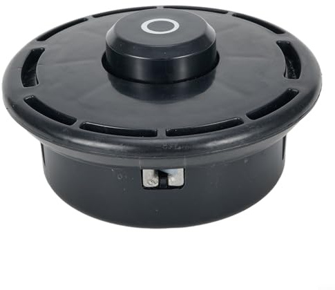 Yelvera Cabezal de Recortadora con Mecanismo de alimentación de topes para Honda para desbrozadoras UMK425 UMK431 UMK435 UMC425 y Unidades de Eje Recto compatibles GX22 GX25 GX31 GX35