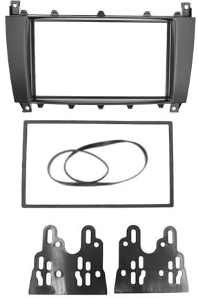 Kit Montaggio Adattatore Autoradio Per Benz C-CLASS W203 GLK-Class C209 2005-2009 2Din Autoradio Fascia Stereo Refitting Cornice CD Lettore DVD Bezel Panel