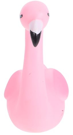 Abaodam Décoration de Gâteau Accessoire Décoratif Tropical Flamant Rose en Vinyle pour Anniversaire et Shower pour Fête D'garçon et Filles Garçon ou Fille