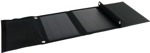 Cargador de panel solar plegable de 28 W, placa de carga fotovoltaica de silicona monocristalina portátil, cargador solar para teléfono celular y tablet, camping al aire libre, viajes y senderismo