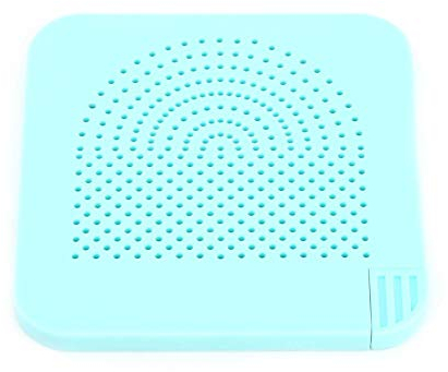 Quilling Werkzeug mit Edelstahl Pins und Rollenrasterführung für DIY Papier Quilt Storage Draw (Blau)