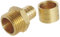 SOMATHERM FOR YOU, Raccord droit à glissement pour tube PER Ø16 - Mâle 15/21 - Lot de 10 - Montage facile, résistant à la corrosion, conforme norme NF 545, pression max 10 bars