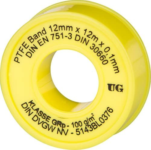 Hochtemperaturbeständiges Solar Gewindedichtband (Grobgewinde) - 12m