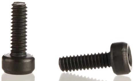 RS PRO Innensechskant Innensechskantschraube, Stahl glatt, M2, M2 6 mm, Packung a 50 Stück