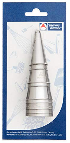 Thermohauser 8300020721 Lot de 10 douilles en acier inoxydable avec étoile fermées Diamètre 0,4-1,2 (L) et 0,9-1,1 (XXL) cm