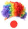 JIHUOO Clown Perücke und Nase Clown Haarteile Kostüm Accessories für Erwachsene