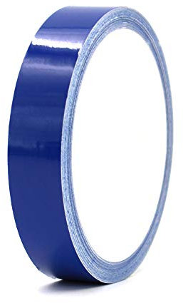 Finest Folia Bandes adhesives décoratives pour auto voiture moto bateau modélisme nombreux coloris longueur 10m ruban adhésif (Bleu royal, 20mm)