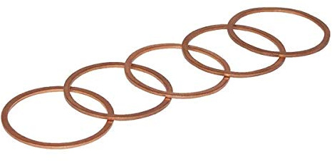 Kupfer Dichtringe 32x38x2 mm Packung mit 25 Stück KRAMP
