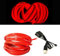 Balabaxer USB EL-Wire Rot, 5M/16.4FT Flexible Neonlichtröhre DC 5V Neonröhre Innenraumlichtleiste für Autoinnenraum, Lücke Dekorationsbeleuchtung.