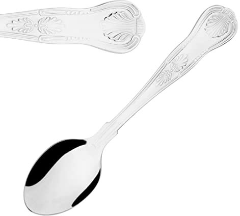 Olympia Kings Teaspoon in Silver Made of - Stainless Steel - 12