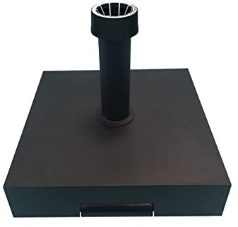 Centrale Brico Pied de Parasol lesté Noir, 40 kg