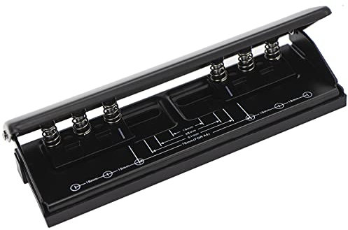 Perforatrice réglable à 6 trous pour classeur A5 à 6 anneaux