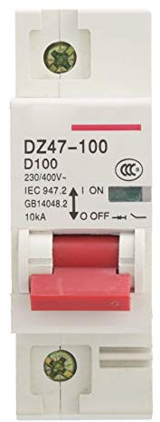 DZ47-100 1P D80~100a Leitungsschutzschalter Multifunktionaler D-Typ-Leistungsschalter Haushaltsluftschalter D-Typ-Luftschalter