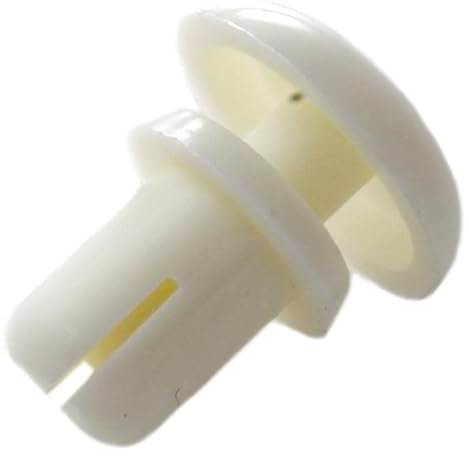 Remache SNAP, nailon 6, 6,2 mm, blanco, sujetadores de plástico, remaches de plástico, cantidad 100 | SR 6080W