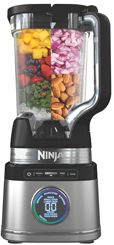 Ninja TB201 Detect Power Blender Pro, technologie BlendSense, pour smoothies, milkshakes et plus, 1 800 W maximum, bol de 70 onces, mixeur, noir